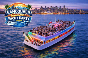 Vancouver 2-Level Yacht Party(Day, Sunset or Evening Cruise)