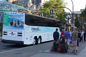 Victoria to Vancouver Ferry with Bus Transfer