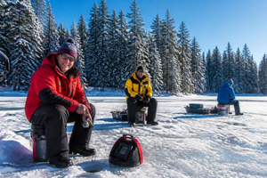 Tour privato di Whistler con pesca sul ghiaccio