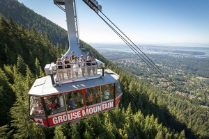 Von Vancouver aus: Capilano-Hängebrücke und Grouse Mountain