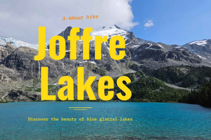 Joffre Lakes/ Dagsudflugt med vandretur