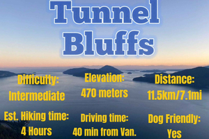 Tunnel Bluffs dagsudflugt til fods - Vancouver