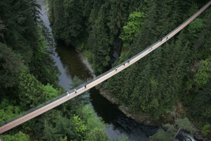 Vancouver: Bytur med Capilano Suspension Bridge