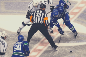 Vancouver: Billet til Vancouver Canucks ishockeykamp