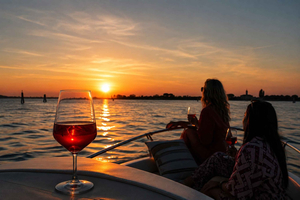 Venecia: Aperitivo al atardecer en la laguna de Venecia
