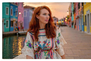 Burano : séance photo romantique au coucher du soleil