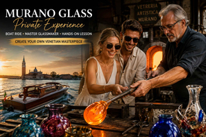 Murano: Private Glassblowing Lesson with a Master Glassmaker
