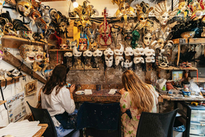 Venedig: Workshop Karnevalsmasken