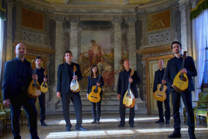 Venice: concert byI MandolinVenice Quartet in St. George's Church.