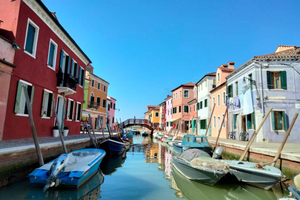 Veneza: Murano & Burano - Passeio de barco privado com serviço de busca no hotel