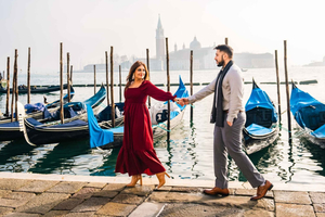 Venedig: Fotoshooting am Markusplatz und den Kanälen