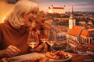 Evening Essential Bratislava Tour & Wine Tasting from Vienna