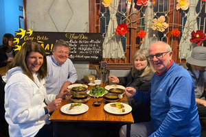 Visite gastronomique nocturne de Da Lat en scooter