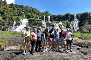 Da Lat: tour en grupo reducido por el campo y tres cascadas