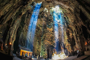 Da Nang/Hoi An: estatua de la dama de Buda, montañas de mármol y cueva de Am Phu
