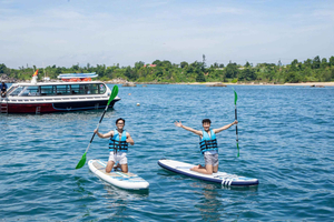 Da Nang : aventure aquatique sur la péninsule de Son Tra avec plateau de fruits