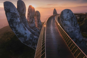 Desde Da Nang/Hoi An: Excursión de día completo al Puente Dorado de las Colinas de Ba Na