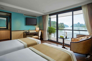 Bahías de Ha Long y Lan Ha: paseo en barco de lujo Capella de 3 días