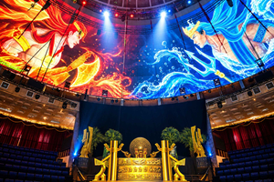 Hanoi: circo folcloristico vietnamita con video mapping 3D a 360°
