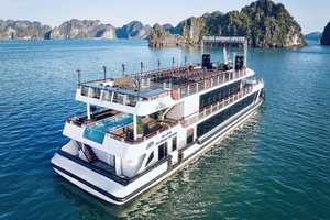 Hanoi: Ha Long Bay-dagtour - 5-sterrenboottocht, buffet, kajak