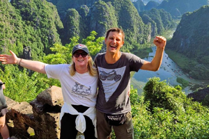Hanoï : Ninh Binh Hoa Lu/Bai Dinh, Trang An/Tam Coc, grotte de Mua