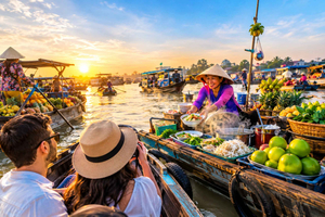 Ho Chi Minh-byen: Dagstur til det flytende markedet i Cai Rang og Son-holmen
