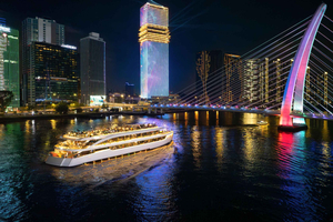 Ho Chi Minh: crociera Elite – Cena sul fiume Saigon e musica dal vivo