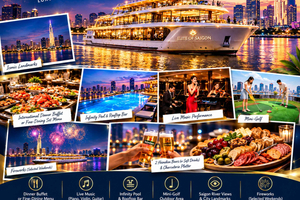 HCMc: crociera 5* Elite of Saigon con cena e spettacolo in città