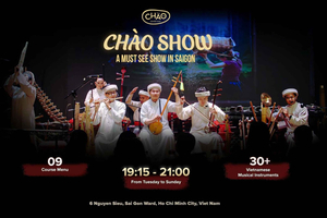 Hô-Chi-Minh-Ville : spectacle Chao - The Sound Of Vietnam