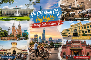 Tour de medio día por Ciudad Ho Chi Minh: historia, cultura y vida local