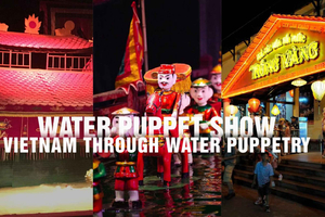 Cidade de Ho Chi Minh: ingresso para o tradicional espetáculo de marionetes aquáticas