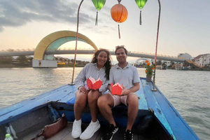 Hoi An: Privé cruise met lantaarns op de Thu Bon rivier