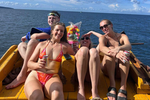 Tour in barca a Koh Rong: snorkeling, pesca, tramonto e plancton