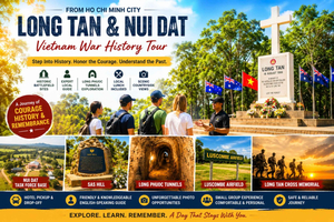 Dagtour Long Tan, Nui Dat en Long Phuoc-tunnels