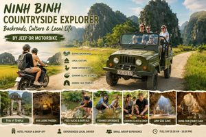 Ninh Binh: Countryside Backroads, Farm & Cooking Experience