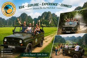 Ninh Binh Jeep Adventure Bich Dong - Trang An - Mua Cave
