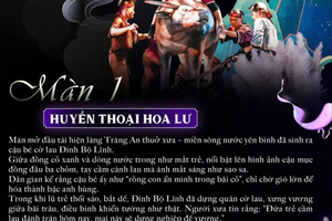 Show in Ninh Binh: Ticket voor de show 'De held van de rietvlag'