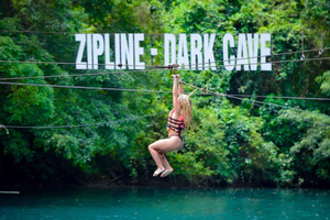 Phong Nha : Exploration en zipline de la grotte sombre et de la grotte du paradis
