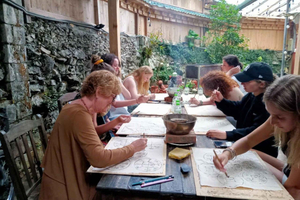 Sapa: Self-Guided Hmong Beeswax Painting Workshop
