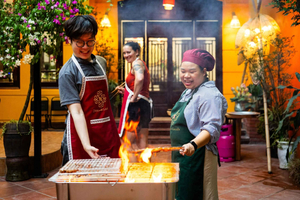 Clase de cocina vegetariana en Hanói: domina la cocina vietnamita