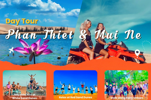 From HCM: Mui Ne Day Trip with Fairy Stream and Sand Dunes