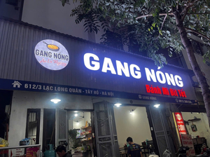 GANG NÓNG - Bánh mì Bít tết