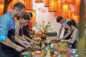 Hanoi: kookles met cultuurverhalen, markt en transfer