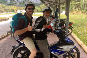 Hue Private City Tour Motorbike with Easy Rider
