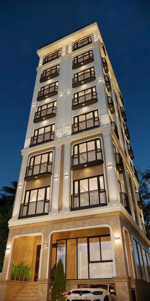 Luxe Paradise Suites - Đội Cấn