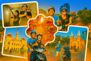 Private Tour: Visit 5 Districts In Ho Chi Minh By Motorbike