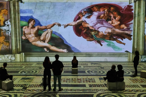 Leonardo vs Michelangelo Immersive Exhibition Ticket