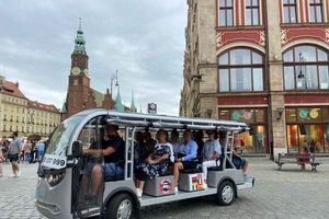 Wroclaw: Tour en coche eléctrico y audioguía
