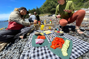 Friday Harbor: tour di mezza giornata in kayak e trekking per famiglie
