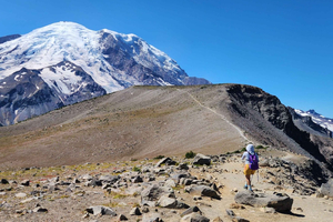 Mount Rainier: Day Hike on the Mountain
